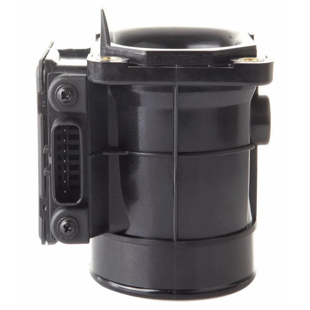 OCPTY Mass Air Flow Sensor MAF MF21114 E5T08471 7 Pin Black Engine Meter